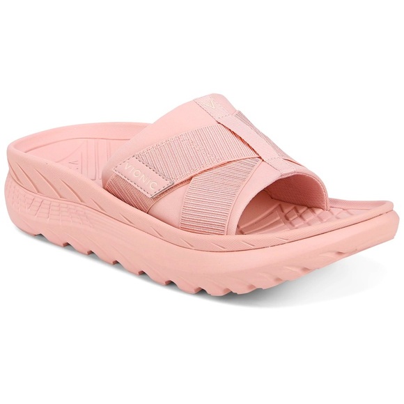 Women’s VIONIC Adjustable Recovery slide sandals- Rebound. Pink- Size 6 - Picture 1 of 7